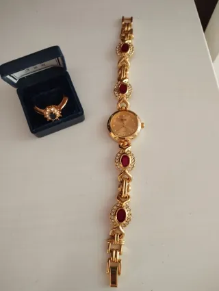 Reloj y Anillo Vintage