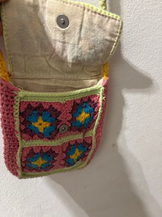 Borsa uncinetto fatta a mano