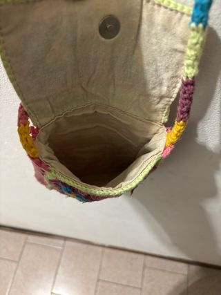Borsa uncinetto fatta a mano