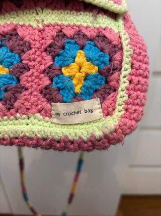 Borsa uncinetto fatta a mano