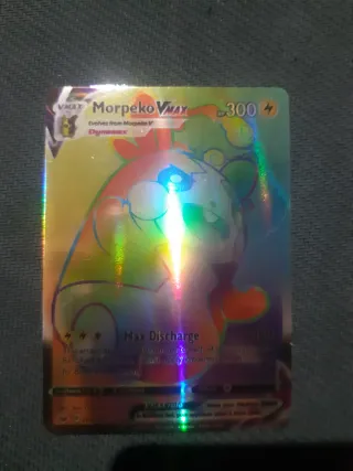 Carta Pokémon Morpeko VMAX 204/202