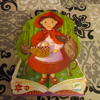 Puzzle Caperucita Roja Djeco 36 piezas