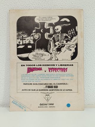 ESPECTROS NUMERO 6 VERTICE MUY BUEN ESTADO