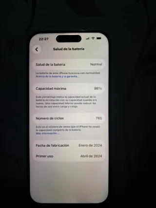 iPhone 15 Pro blanco 512GB