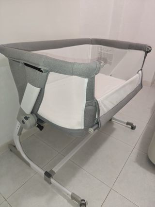 Cuna colecho Jane gris