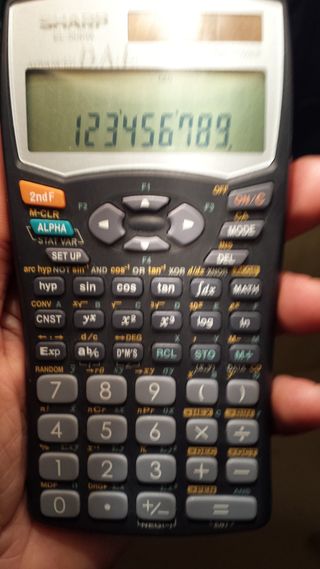 Calculadora Científica Solar Sharp