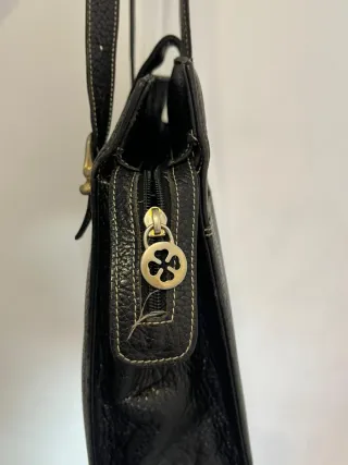 Bolso Loewe Piel Negro Vintage