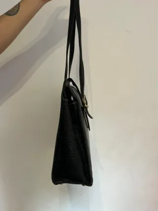 Bolso Loewe Piel Negro Vintage