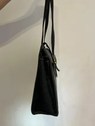 Bolso Loewe Piel Negro Vintage