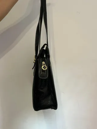 Bolso Loewe Piel Negro Vintage