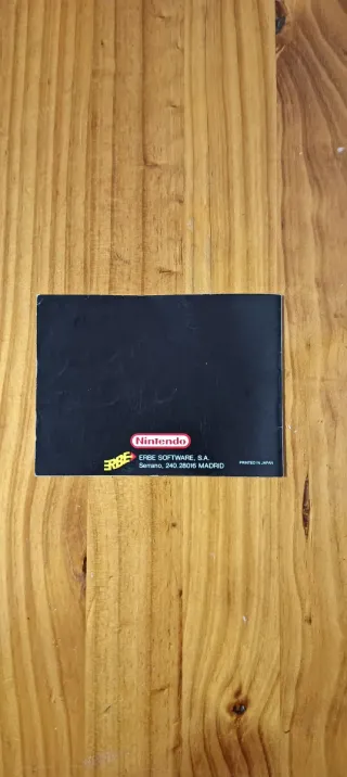 Manual Tetris Game Boy Nintendo