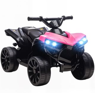 Quad eléctrico infantil rosa