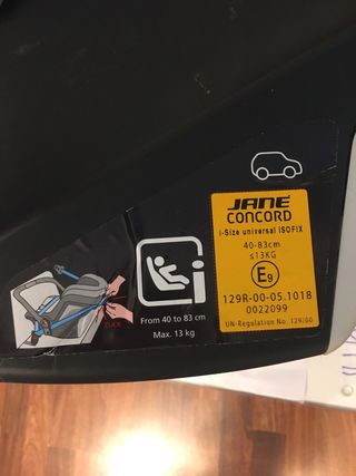 Silla de coche JANÉ Koos iSize R1