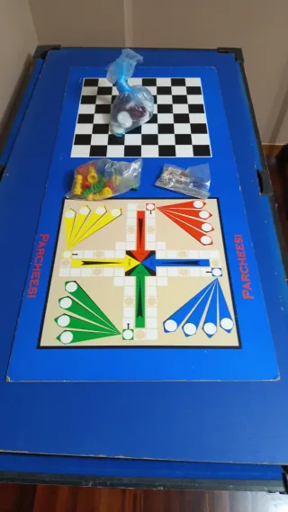 Mesa de multijuegos infantil