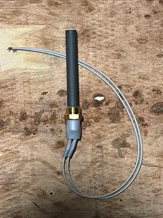 Resistência/isqueiro salamandra a pellets