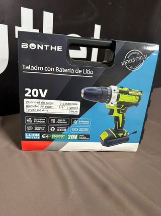 Taladro Bonthe 20V con Batería de Litio