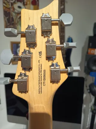 Guitarra PRS SE Silver Sky (zurda)