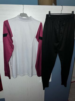 Chándal PSG x Jordan Negro y Rosa