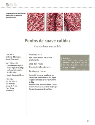 Cuellos de punto para cualquier época del año