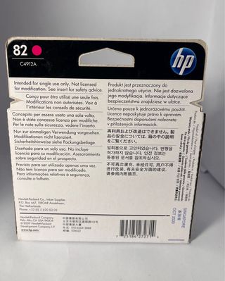 Cartuccia HP 82 Magenta - C4912A