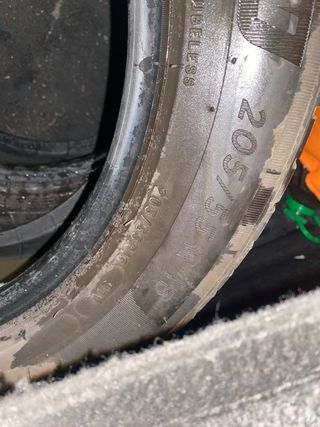 Pareja neumáticos 205/55/16 michelin