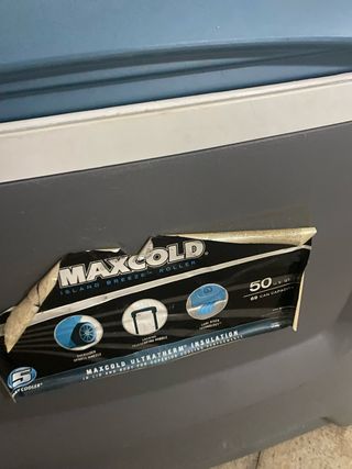 Nevera portátil con ruedas Maxcold 50L