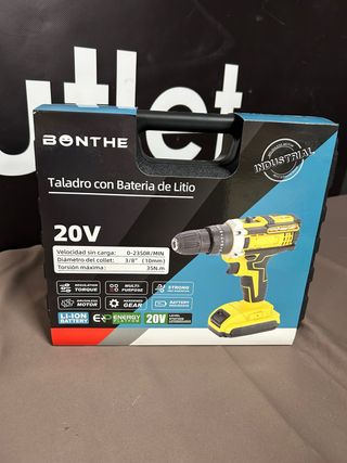 Taladro Bonthe 20V Batería Litio