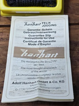 Cronometro Hanhart Felix vintage meccanico