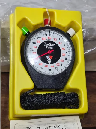 Cronometro Hanhart Felix vintage meccanico