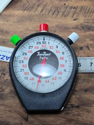 Cronometro Hanhart Felix vintage meccanico
