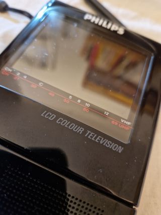 Mini TV Philips LCD Portatile