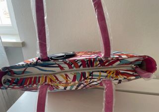 Twinset Borsa Donna Canvas Multicolor