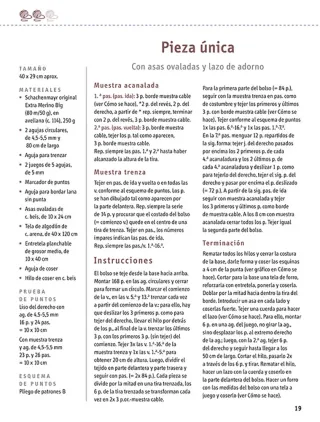 Bolsos de punto para cualquier ocasión: Con pat...