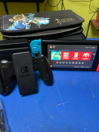 Consola Nintendo Switch HAC-001(01) Azul y Rojo