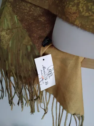 Bufanda Pashmina Cara Mujer