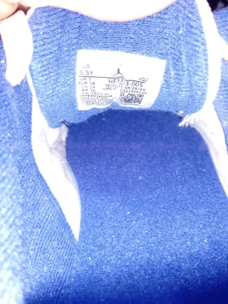 Scarpe Jordan Flight Court colore panna/Blu