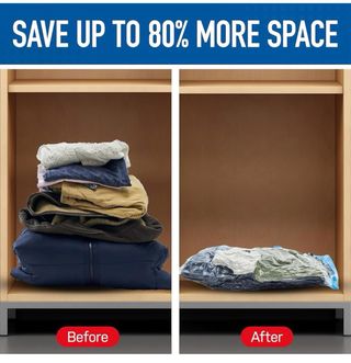 20 Bolsas Almacenamiento Vacío Spacesaver