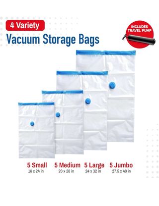 20 Bolsas Almacenamiento Vacío Spacesaver