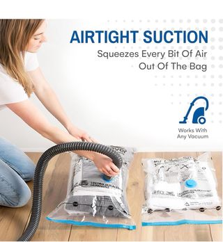 20 Bolsas Almacenamiento Vacío Spacesaver