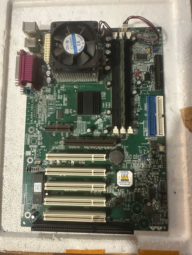 109- placa legend qdi advance 10 f