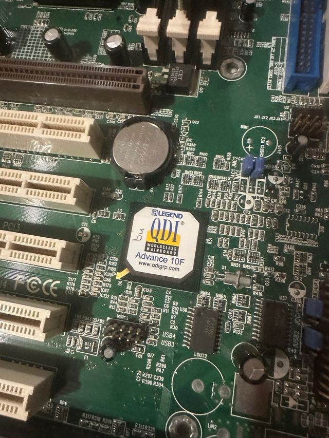 109- placa legend qdi advance 10 f