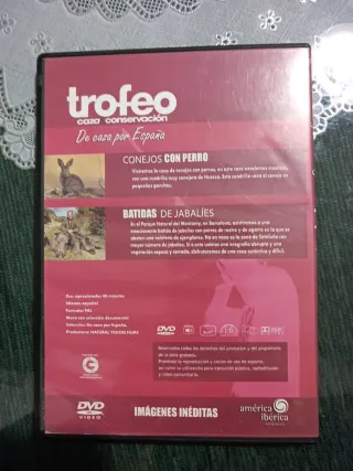 Lote 2 DVDs de Caza: Trofeo y De Caza