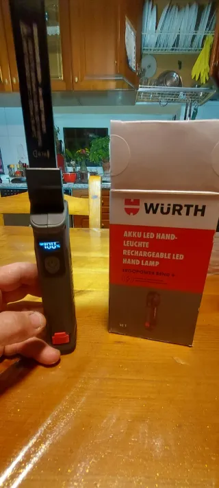 Torcia LED Ricaricabile Würth