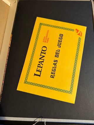 Juego de mesa Lepanto grande modelo lujo.