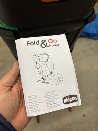 seggiolino auto Chicco Fold & go - secondo elemnto