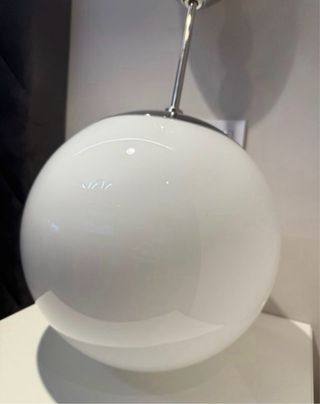 Lámparas Techo Ikea Bola Blanca Metal