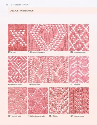 Colección de puntos de tejido: Guía creativa