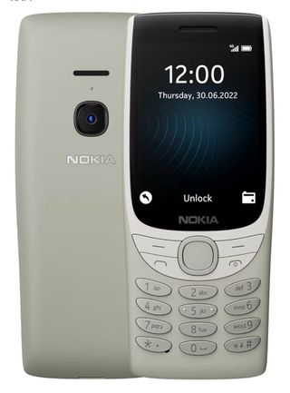 Teléfono nuevo Móvil Nokia 8210 Plateado Libre