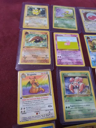 Pack Cartas Pokémon Primera Edición