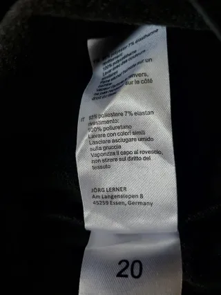 Pantalón polipiel campana talla 42/44